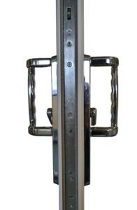View of the ModLok locking system from the edge of the door 