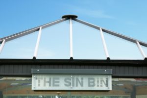 The 'Sin Bin' at Peterborough Rugby Union FC